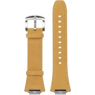 Ralph Giallo Pasek do etui na Apple Watch brązowy ze srebrną sprzączką - skórzany - Akcesoria do smartwatchy - miniaturka - grafika 2
