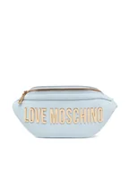 Nerki - LOVE MOSCHINO Saszetka nerka JC4195PP1MKD0712 Błękitny - miniaturka - grafika 1