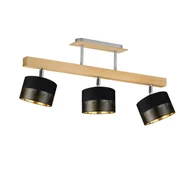 Lampy sufitowe - Drewniana lampa sufitowa regulowana HOLLYWOOD GLAM - miniaturka - grafika 1