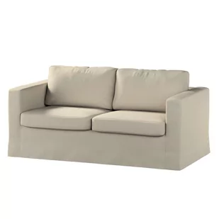 Dekoria pl pl Pokrowiec na sofę Karlstad 2-osobową nierozkładaną długi szaro-beżowy 165 x 89 x 64 cm Amsterdam 618-704-52 - Pokrowce na meble - miniaturka - grafika 1