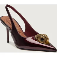 Czółenka - Kurt Geiger Skórzane szpilki LARGE EAGLE - miniaturka - grafika 1