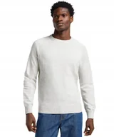 Swetry męskie - Sweter Lee CLEAN RAGLAN SWEATER 112363889 Sharp Grey Mele M - miniaturka - grafika 1