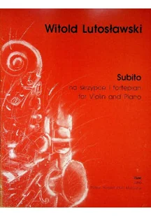 Subito na skrzypce i fortepian - Książki o kulturze i sztuce - miniaturka - grafika 1