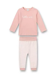 Śpiochy dla niemowląt - Sanetta Piżama dla małych dzieci długa różowa - grafika 1