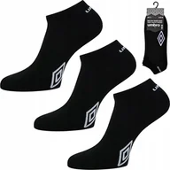 Skarpetki męskie - UMBRO SNEAKER skarpety bawełniane sportowe STOPKI 3-PAK - 39-42 - miniaturka - grafika 1