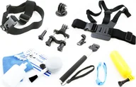 Akcesoria do kamer sportowych - Xrec ZESTAW Akcesoria do kamer GoPro HERO 4 3 3+ 2 1 / SJCAM SJ4000 SJ5000 - miniaturka - grafika 1