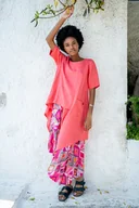Bluzki damskie - Tunika KOKOworld Onion Coral - L/XL - miniaturka - grafika 1