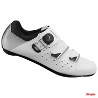 Buty rowerowe - Buty rowerowe Shimano SH-RP400SW1 Białe - miniaturka - grafika 1