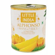 Konfitury, marmolady, powidła - Plastry mango w syropie Alphonso Little India 850g - miniaturka - grafika 1