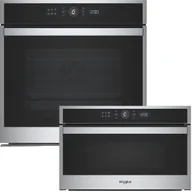 Zestawy AGD - Zestaw AGD do zabudowy Whirlpool Piekarnik elektryczny z funkcją pary WOI4S8CM1SXA + Kuchenka mikrofalowa WMD44MX - miniaturka - grafika 1