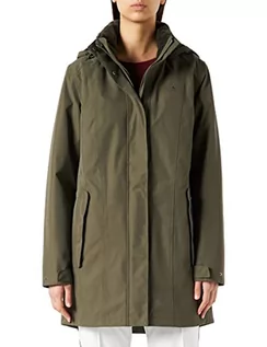 Płaszcze damskie - Jack Wolfskin Damski płaszcz zimowy Madison Avenue Coat wodoszczelny liść winogrona XL 1107732 - grafika 1
