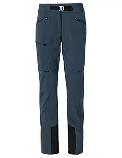 VAUDE Damskie spodnie damskie Tekoa Biobased Pants - Spodnie rowerowe - miniaturka - grafika 1