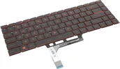 Części i akcesoria do laptopów - Movano Klawaitura do MSI GF63 GF65 GS65 MS-16R1 16R3 LED - miniaturka - grafika 1
