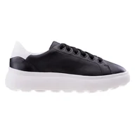 Sneakersy damskie - Damskie Sneakersy GEOX D SPHERICA EC4.1 D35TCB-00085-C0127 – Czarny - miniaturka - grafika 1