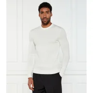 Swetry męskie - HUGO Sweter San Cody Slim Fit - miniaturka - grafika 1