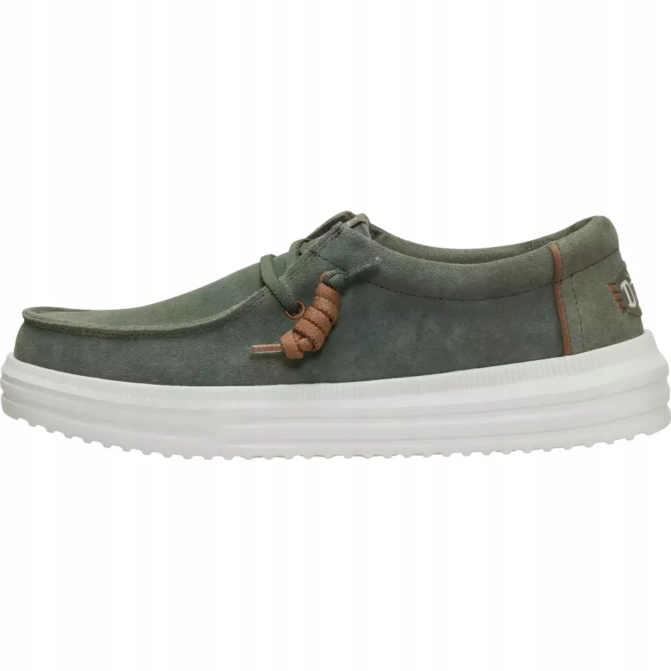 HeyDude Damskie Buty Mokasyny Wsuwane Zamszowe Rev Suede 46