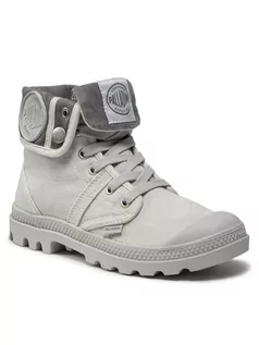 Kozaki damskie - Palladium Trapery Pallabrouse Baggy 92478-095-M Szary - grafika 1