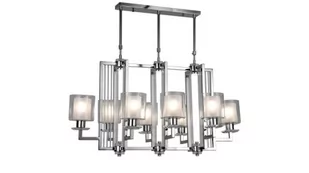 Lumina Deco Deco NOWOCZESNA LAMPA WISZĄCA CHROMOWANA MANHATTAN PRO LDP 8012-8 (CHR) - Lampy sufitowe - miniaturka - grafika 1