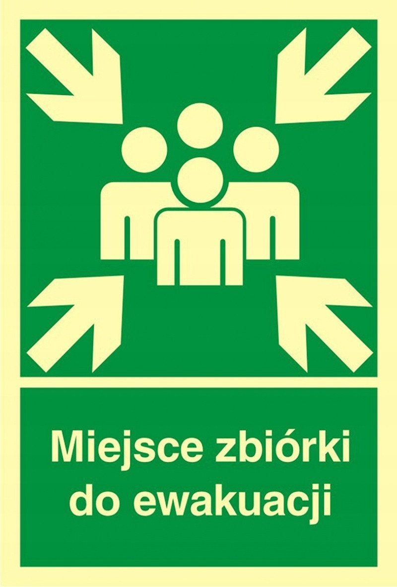 Libres Polska Znak TDC, Miejsce zbiórki do ewakuacji