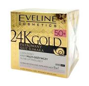 Kremy do twarzy - Eveline 24K Gold Krem Multi-Odżywczy 50+ 50 ml 983074 - miniaturka - grafika 1