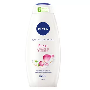 Nivea Rose Almond Oil Żel Pod Prysznic 750ML - Kosmetyki do kąpieli - miniaturka - grafika 1