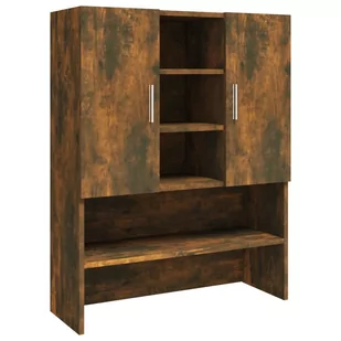 Lumarko Szafka na pralkę, przydymiony dąb, 70,5x25,5x90 cm - Szafki łazienkowe - miniaturka - grafika 3