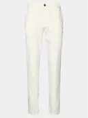 Spodnie męskie - North Sails Chinosy Defender 673071 Biały Slim Fit - miniaturka - grafika 1