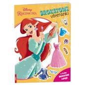 Książki edukacyjne - Disney księżniczka Brokatowe ubieranki SDLB-9104 - miniaturka - grafika 1