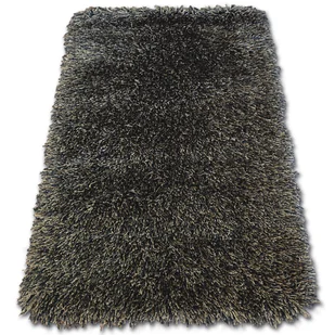 Dywan LOVE SHAGGY wzór 93600 czarny-brąz brązowy 160x230 cm - Dywany - miniaturka - grafika 1