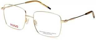 HUGO Damskie okulary przeciwsłoneczne Hg 1217, matowe złoto, 52, mat złoty - Okulary przeciwsłoneczne - miniaturka - grafika 1