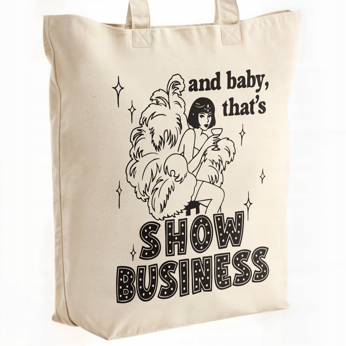 Torba bawełniana premium na zakupy Taylor Swift The Life Of A Showgirl