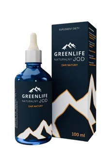 Naturalny Jod GreenLife 100 ml - Witaminy i minerały - miniaturka - grafika 1
