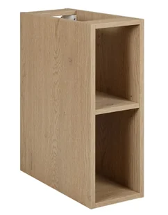 Wisząca wąska szafka łazienkowa jasny dąb D1-C99 - Szafki łazienkowe - miniaturka - grafika 1