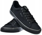 Trampki męskie - Męskie trampki Big Star tenisówki NN174018 czarny 42 - miniaturka - grafika 1