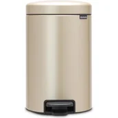 Kosze na śmieci - Brabantia Kosz na śmieci pedałowy NewIcon 12l szampański 304446 - miniaturka - grafika 1