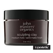 Kosmetyki do stylizacji włosów - John Masters Sculpting Clay - matująca glinka do włosów 60g - miniaturka - grafika 1