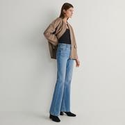 Spodnie damskie - Reserved - Jeansy bootcut - Niebieski - miniaturka - grafika 1