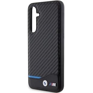 Etui BMW BMHCS23FE22NBCK Samsung Galaxy S23 FE Leather Carbon czarny/black - Etui i futerały do telefonów - miniaturka - grafika 6