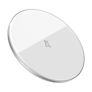 Baseus szybka bezprzewodowa ładowarka Qi 15 W + kabel USB Typ C biały (WXJK-B02) - Ładowarki do telefonów - miniaturka - grafika 1