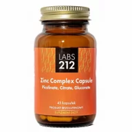 Witaminy i minerały - LABS212 LABS212 Zinc Complex Powder (Kompleks Cynku, Odporność) 15g - miniaturka - grafika 1