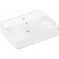 Umywalki - HANSGROHE 60172450 Xuniva Q Umywalka nablatowa 60x45 z przelewem - miniaturka - grafika 1