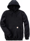 Bluzy męskie - Carhartt Bluza Carhartt Midweight Hooded Sweatshirt Black - miniaturka - grafika 1