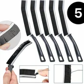 Miotły, szufle, mopy - SZCZOTKA DO CZYSZCZENIA FUG SZCZELIN MYCIA KUCHNI WĄSKA SZCZELINOWA DLUGA - miniaturka - grafika 1