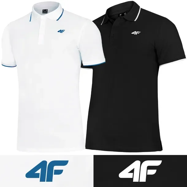 Koszulka męska polo 4F komplet 2 szt. polówka t-shirt zestaw TZ51 3XL