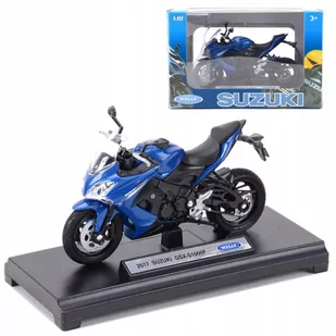 Suzuki GSX-S 1000F 2017 model w skali 1:18 Welly motocykl motor - Samochody i pojazdy dla dzieci - miniaturka - grafika 1