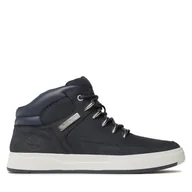 Sneakersy męskie - Sneakersy Timberland Davis Square Hiker TB0A2AQD0191 Granatowy - miniaturka - grafika 1