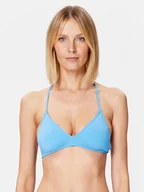 Stroje kąpielowe - Roxy Góra od bikini ERJX304596 Błękitny - miniaturka - grafika 1