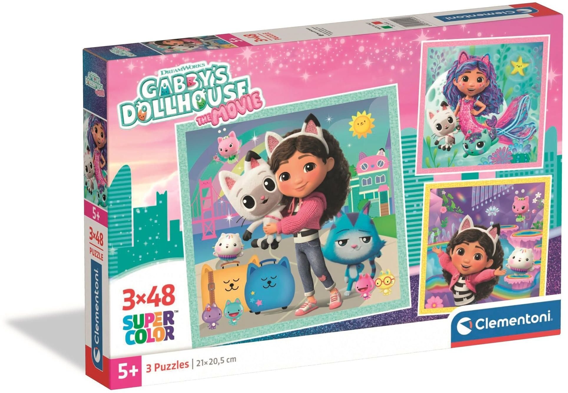 CLE puzzle 3x48 SuperKolor Gabi The Movie 25002