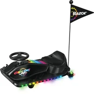 Pojazdy elektryczne dla dzieci - Gokart elektryczny dla dzieci Razor Crazy Cart Shift Lightshow – podświetlany drift kart - miniaturka - grafika 1