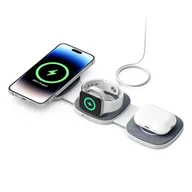 Ładowarki do telefonów - MH06 - Bezprzewodowa Składana bezprzewodowa magnetyczna ładowarka - GRAY - miniaturka - grafika 1